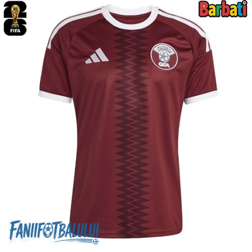 Qatar Tricou Fotbal Replică Mondial 2026 Barbati Acasa Qatar Tricou Fotbal Replică Mondial 2026 Barbati Acasa